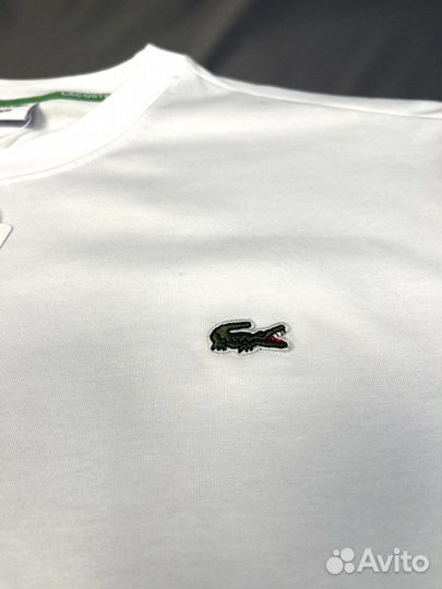 Футболка Lacoste белая