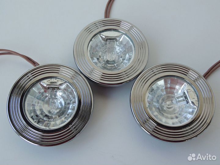 Светильники врезные для галогенных лампочек