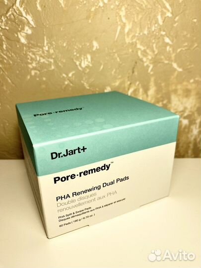 Dr. Jart+ Pore remedy PHA Renewing Dual Pads пэды