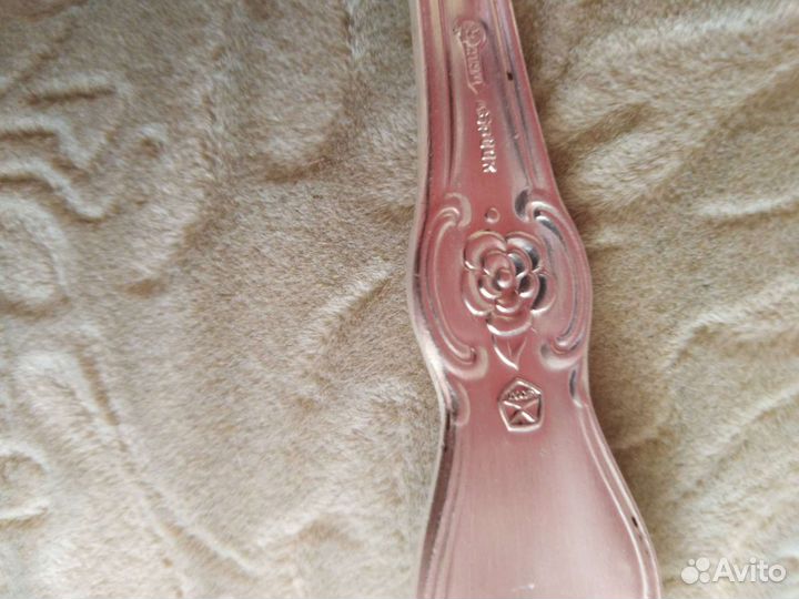 Мельхиоровые столовые ложки СССР