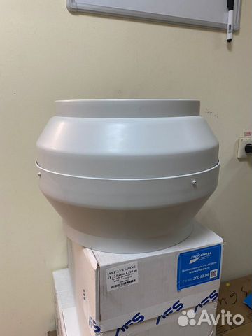 Пластиковый канальный вентилятор 200