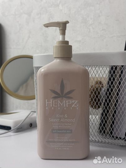 Молочко для тела Hempz, половина