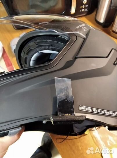 Установка мотогарнитуры в шлем