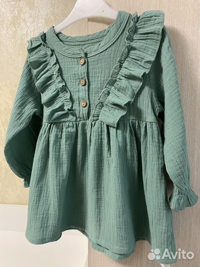 Летнее нарядное платье для девочки