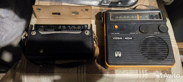 Радиоприемник сокол и Вега