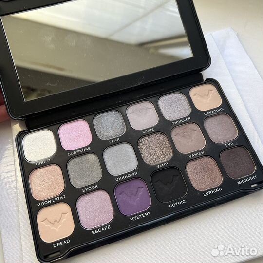 Палетка теней makeup revolution