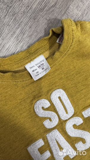 Толстовка zara на мальчика 86 92