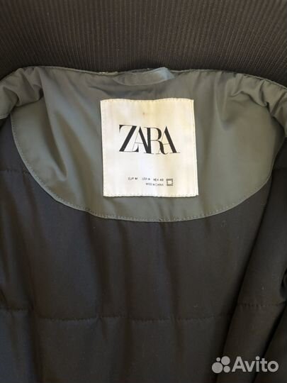 Бомбер мужской zara