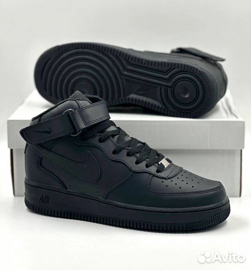 Кроссовки Nike Air Force 1 High (с мехом)