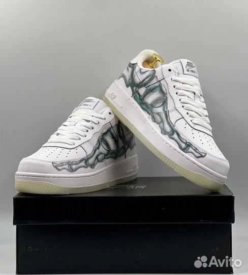 Кроссовки женские Nike Air Force 1 Skeleton Qs