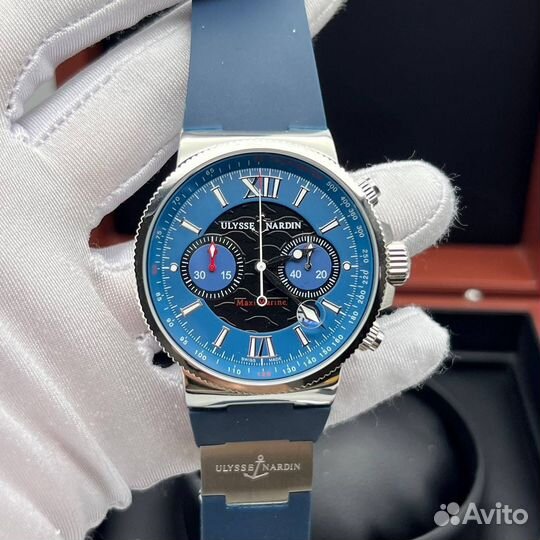 Мужские часы Ulysse Nardin синие