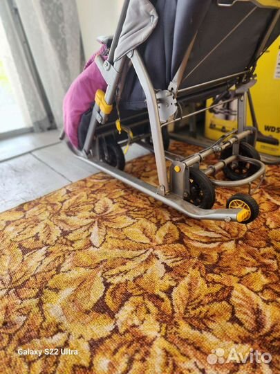 Детские санки коляска