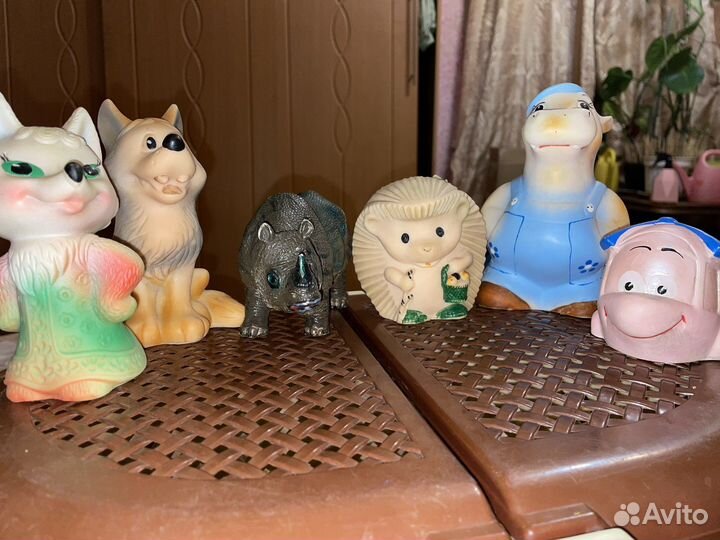 Резиновые игрушки СССР и не только