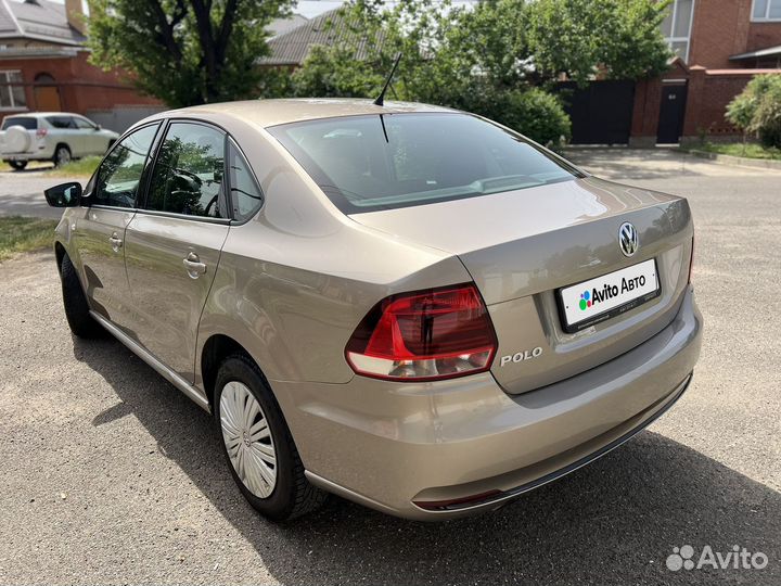 Volkswagen Polo 1.6 AT, 2016, 140 500 км