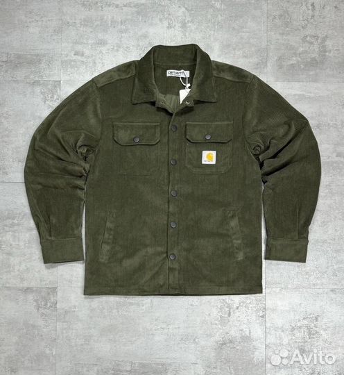 Рубашка вельветовая мужская Stone Island premium