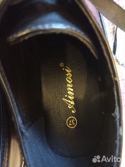 Ботинки осенние женские 37