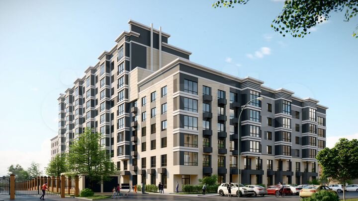 2-к. квартира, 47,7 м², 6/6 эт.