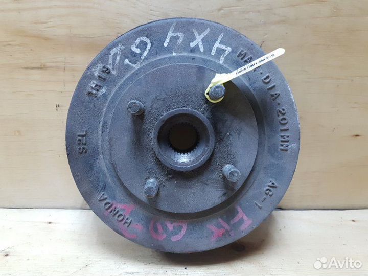 Тормозной барабан задний Honda Fit GD2 L13A 2001