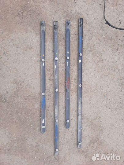 Молдинг двери логан logan окрашенный черный