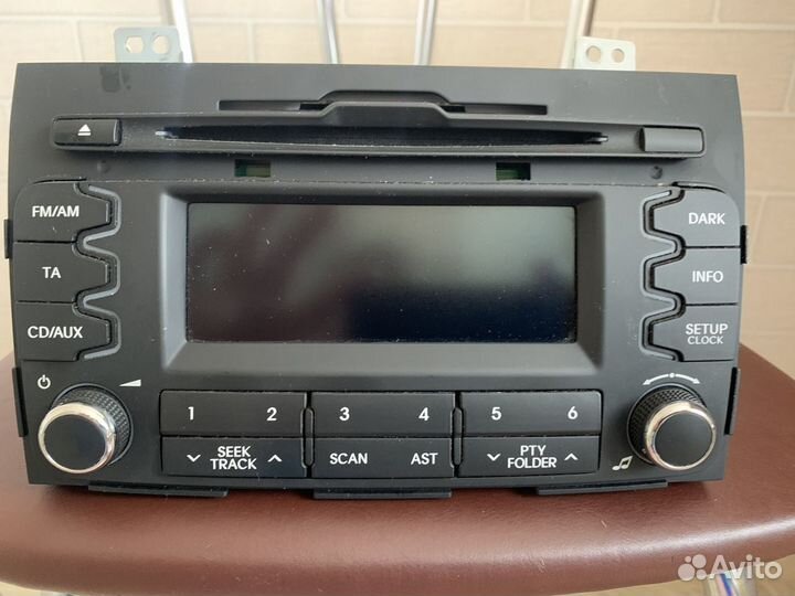 Штатная магнитола kia sportage 3