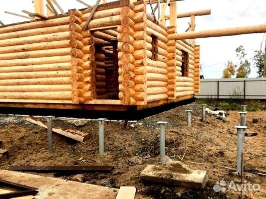 Монтаж Винтовых сваи