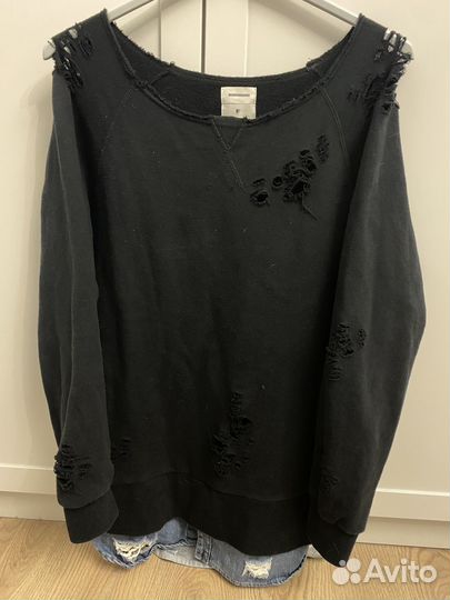 Maison Mihara Yasuhiro Distressed Sweatshirt