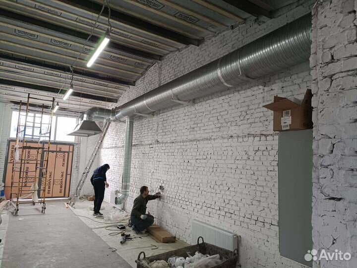 Монтаж вентиляции и кондиционирования