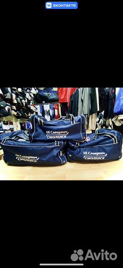 Хоккейный баул на колесах