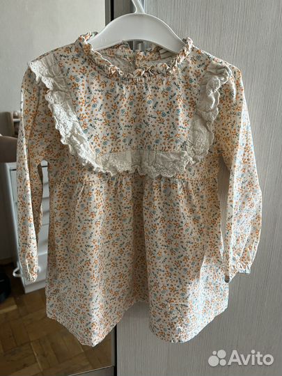 Платье для девочки пакетом 80 86 как новые