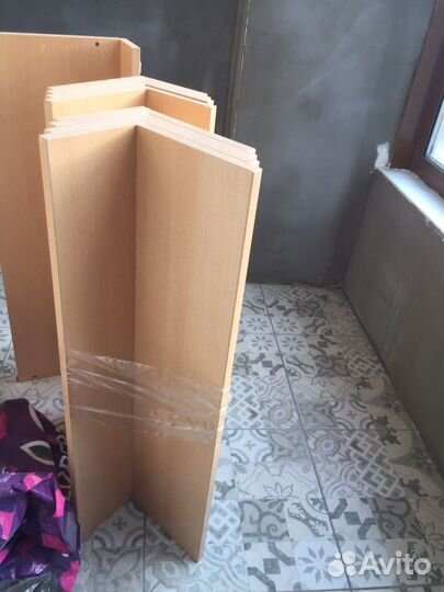 Полка настенная угловая