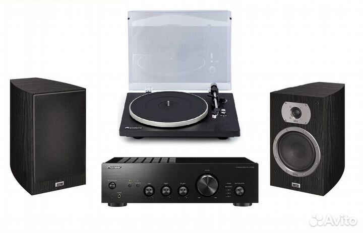 Комплект винил Premiera + усилитель Pioneer + акус