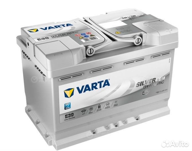 Аккумулятор 70 Varta AGM на Фольксваген Ауди Бмв