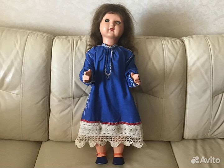 Старинная коллекционная кукла Европа