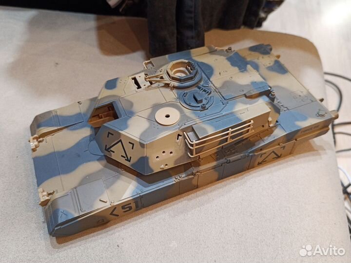 Башня и верхняя часть кузова танка M1 Abrams