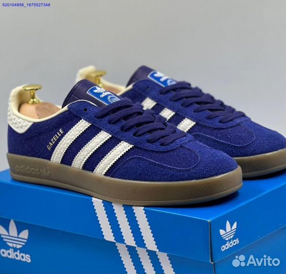 Кроссовки Adidas Gazelle Navy (Арт.24062)