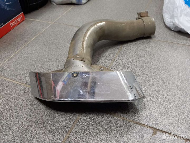 Насадка на глушитель volkswagen туарег левая