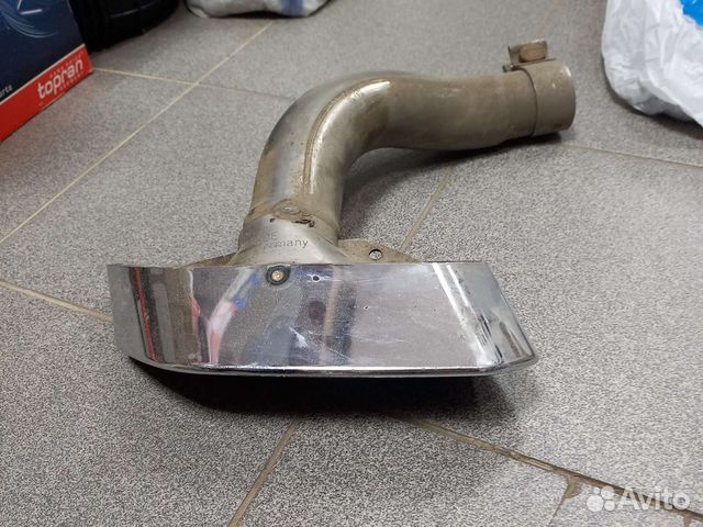 Насадка на глушитель volkswagen туарег левая