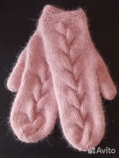 Варежки женские ручная работа