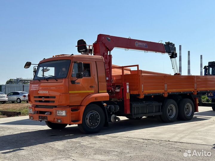 КамАЗ 65115 с КМУ, 2023