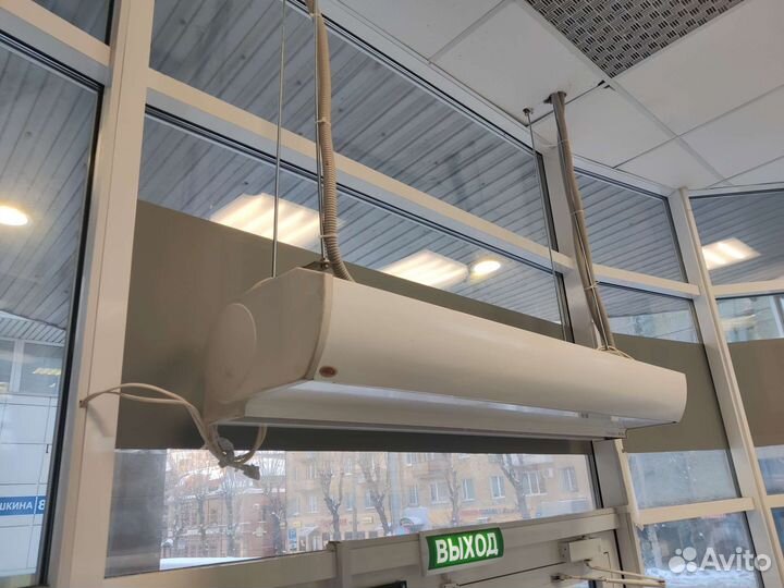 Тепловая завеса электрическая бу