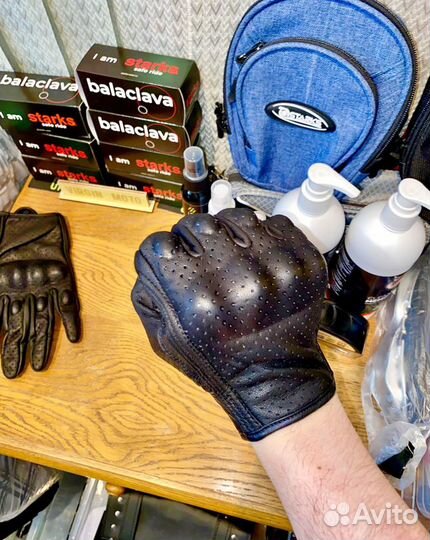 Перчатки кожаные размеры