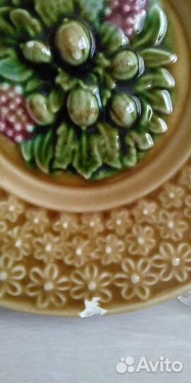 Антиквариат. Тарелка конец XlX - начало XX вв