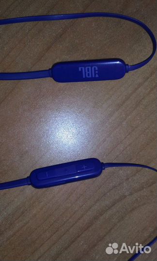 Беспроводные наушники JBL T110BT, синий