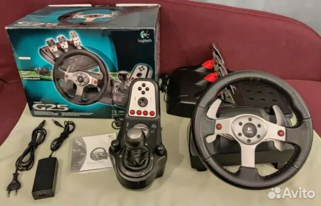 Руль logitech g25