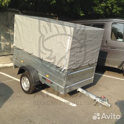Прицеп легковой с тентом 138 см. Хозяйственный