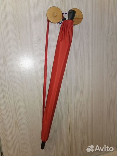 Зонт.Взрослый.Трость.24 спицы.В чехле.Механика