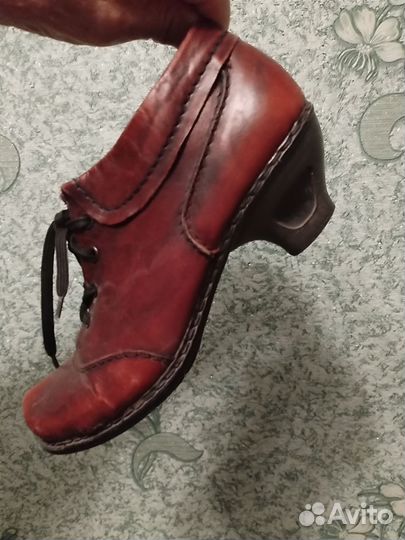 Ботильоны натуральная кожа Rieker