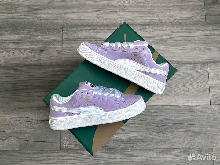 Puma Suede XL розовые