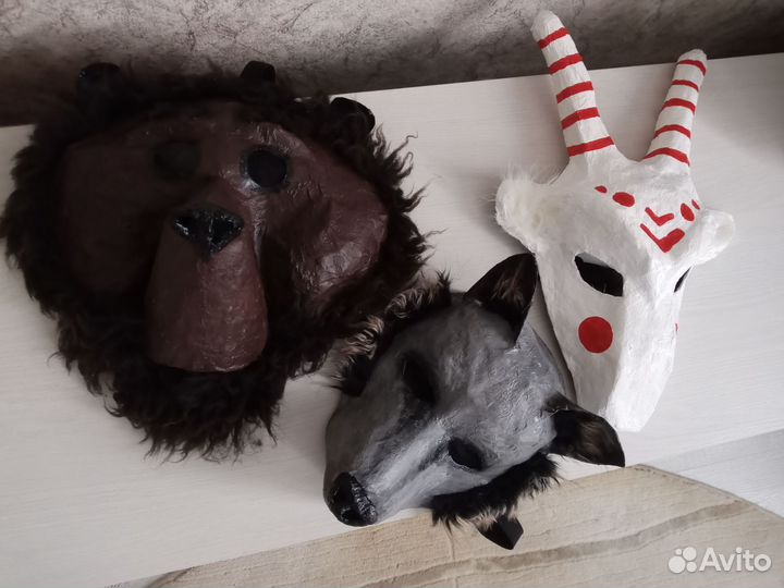 Маски животных