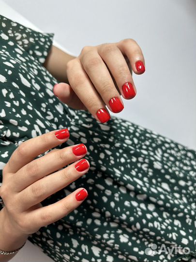 Маникюр гель лак